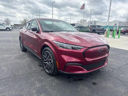 Classic Red 2025 Ford Mustang Mach-E Premium