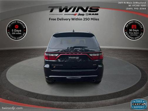 DB Black Clearcoat 2023 Dodge Durango GT Premium AWD