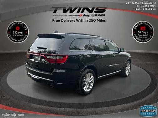 DB Black Clearcoat 2023 Dodge Durango GT Premium AWD
