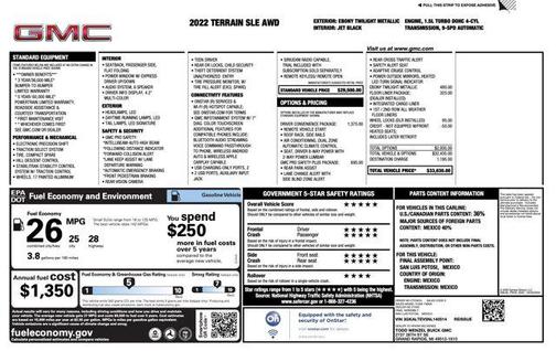 2022 GMC Terrain SLE