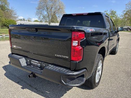Black 2024 Chevrolet Silverado 1500 Custom