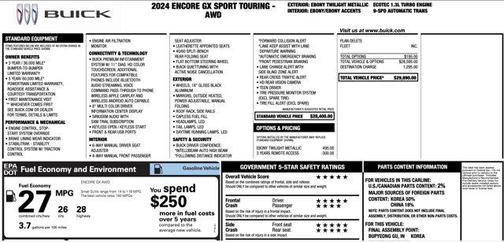 2024 Buick Encore GX Sport Touring