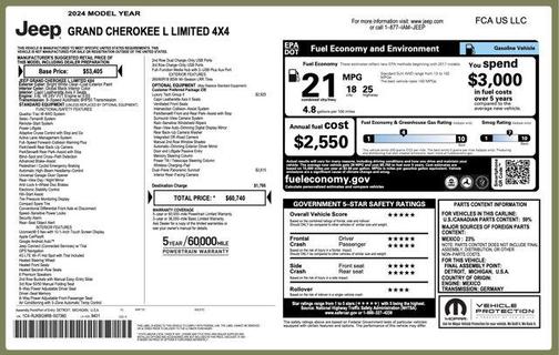 2024 Jeep Grand Cherokee L Limited