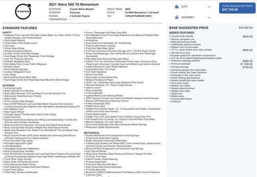 2021 Volvo S60 T6 Momentum