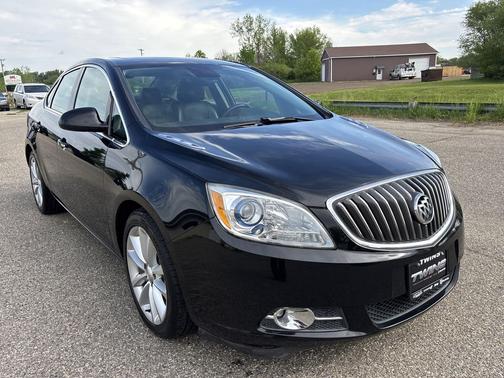 Ebony Twilight Metallic 2017 Buick Verano Leather Group