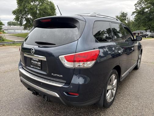 Arctic Blue Metallic 2014 Nissan Pathfinder Platinum