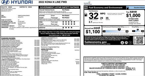2022 Hyundai KONA N Line