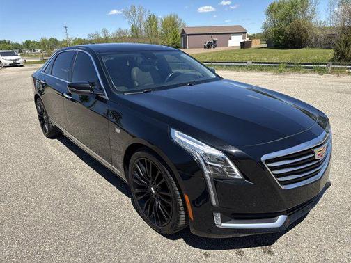 Stellar Black Metallic 2018 Cadillac CT6 3.0L Twin Turbo Premium Luxury