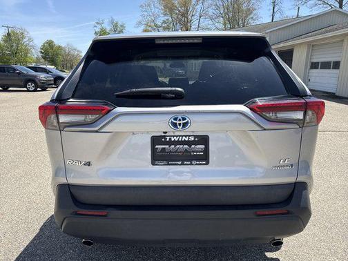 Silver Sky Metallic 2021 Toyota RAV4 Hybrid LE