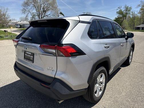 Silver Sky Metallic 2021 Toyota RAV4 Hybrid LE