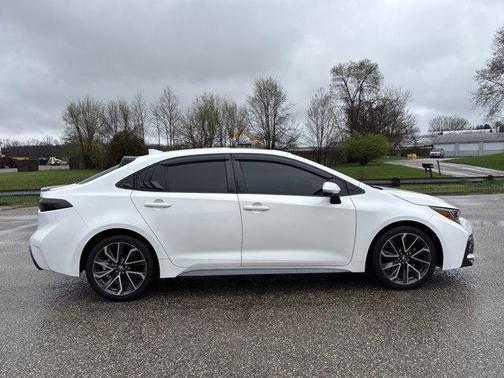 White 2022 Toyota Corolla SE