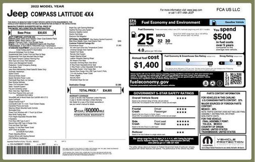 2022 Jeep Compass Latitude