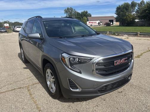 Satin Steel Metallic 2019 GMC Terrain SLE