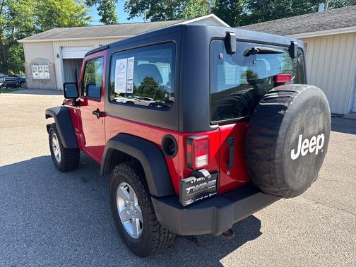 Flame Red 2012 Jeep Wrangler Sport