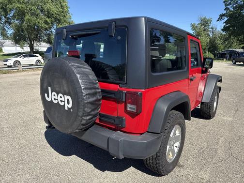 Flame Red 2012 Jeep Wrangler Sport