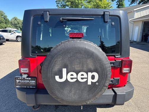 Flame Red 2012 Jeep Wrangler Sport