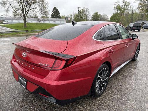 Calypso Red 2021 Hyundai SONATA Limited