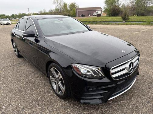 Black 2018 Mercedes-Benz E-Class 4MATIC
