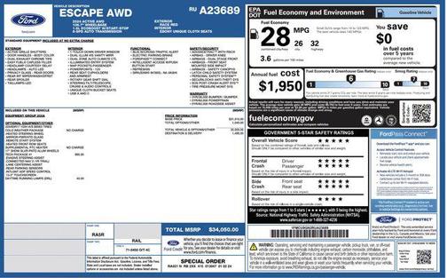 2024 Ford Escape Active
