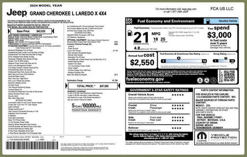 2024 Jeep Grand Cherokee L Laredo