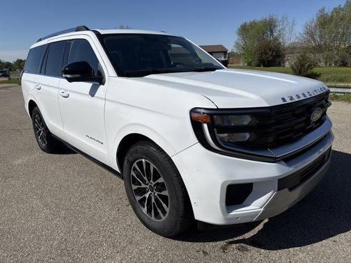 White 2025 Ford Expedition Platinum