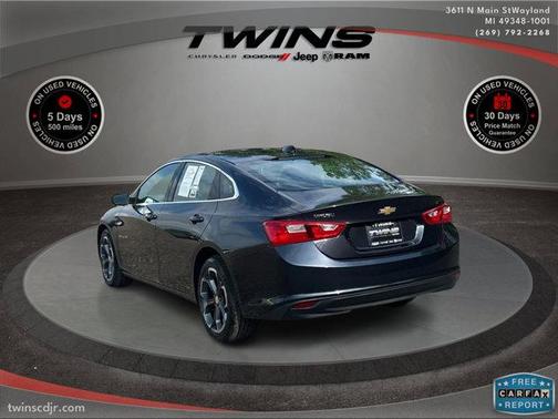 Dark Ash Metallic 2023 Chevrolet Malibu FWD 1LT