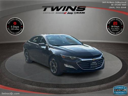 Dark Ash Metallic 2023 Chevrolet Malibu FWD 1LT