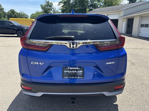 Blue 2021 Honda CR-V AWD EX-L