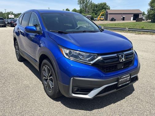 Blue 2021 Honda CR-V AWD EX-L