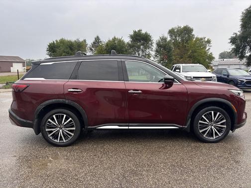 Deep Bordeaux/Black Obsidian 2022 INFINITI QX60 AUTOGRAPH