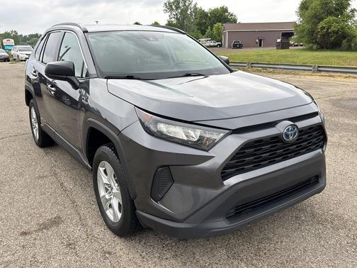 Magnetic Gray Metallic 2021 Toyota RAV4 Hybrid LE