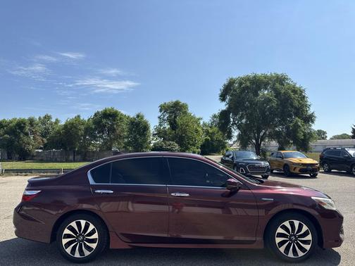 Modern Steel Metallic 2017 Honda Accord Hybrid Touring