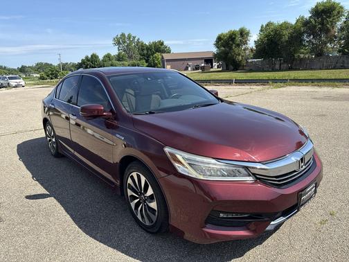 Modern Steel Metallic 2017 Honda Accord Hybrid Touring
