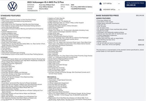 2023 Volkswagen ID.4 Pro S Plus