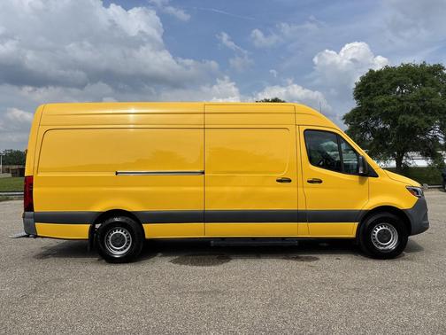 Calcite Yellow 2021 Mercedes-Benz Sprinter 2500 High Roof
