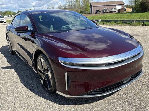 Burgundy 2024 Lucid Air Touring