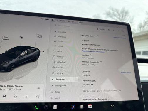 Gray 2023 Tesla Model 3 Standard Range