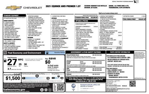 2021 Chevrolet Equinox Premier w/1LZ
