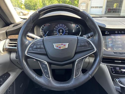 Crystal White Tricoat 2018 Cadillac CT6 3.6L Luxury