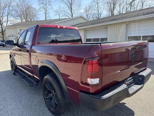 Delmonico Red Pearlcoat 2021 RAM 1500 Classic Warlock Quad Cab 4x2 6'4' Box