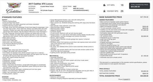 2017 Cadillac XT5 Luxury