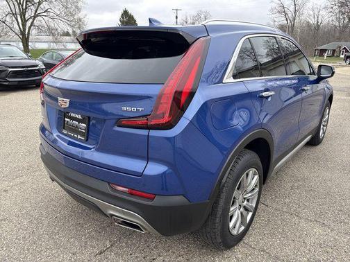 Wave Metallic 2023 Cadillac XT4 Premium Luxury