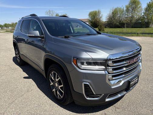 Satin Steel Metallic 2020 GMC Acadia FWD SLE