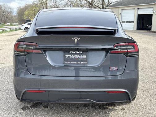 Gray 2022 Tesla Model X Plaid Tri Motor All-Wheel Drive