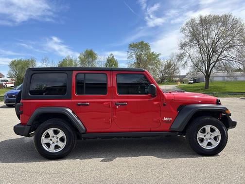 Firecracker Red Clearcoat 2020 Jeep Wrangler Unlimited Sport