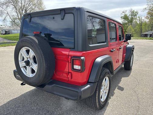Firecracker Red Clearcoat 2020 Jeep Wrangler Unlimited Sport