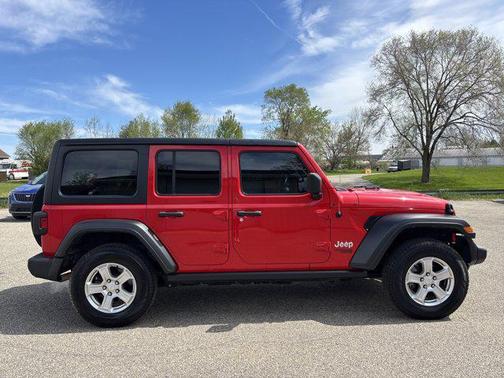 Firecracker Red Clearcoat 2020 Jeep Wrangler Unlimited Sport