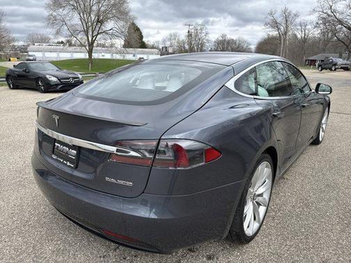 Gray 2020 Tesla Model S Performance