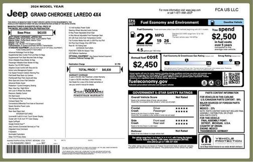 2024 Jeep Grand Cherokee Laredo