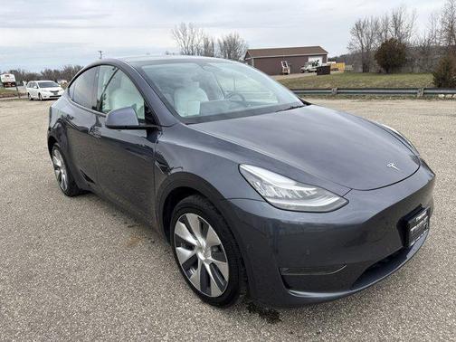 Gray 2022 Tesla Model Y Long Range Dual Motor All-Wheel Drive
